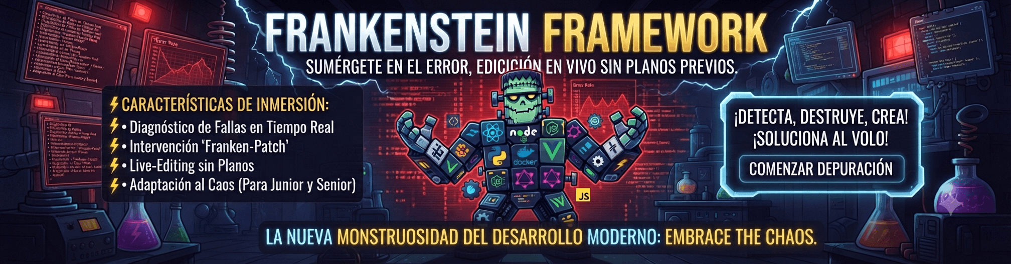 Bitácora de Ingeniería: El nacimiento de Frankenstein (Un enfoque sin planos)